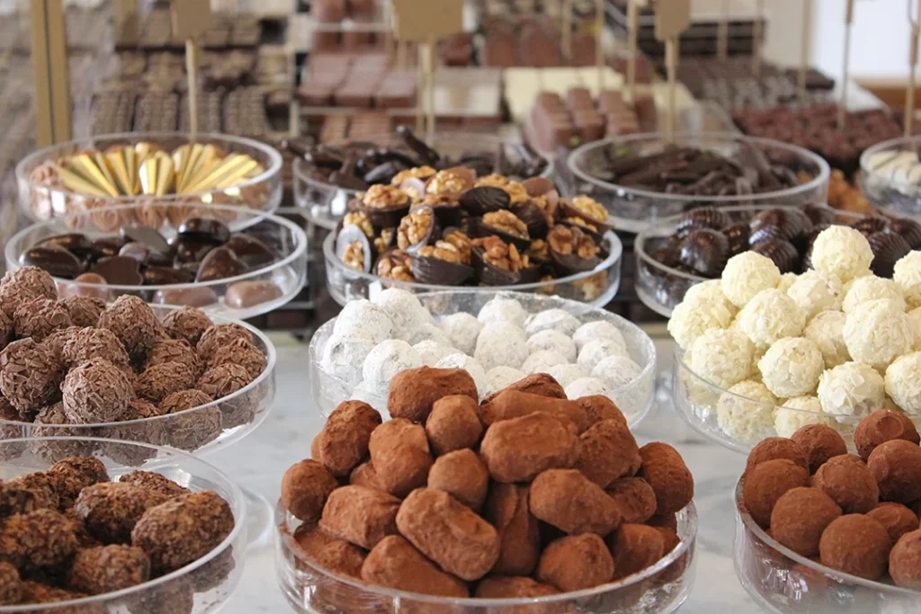 Trufas de chocolate Belgas